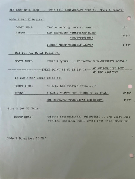 Timing Sheet 2