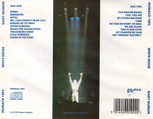 NUMACD 1002 Back Cover