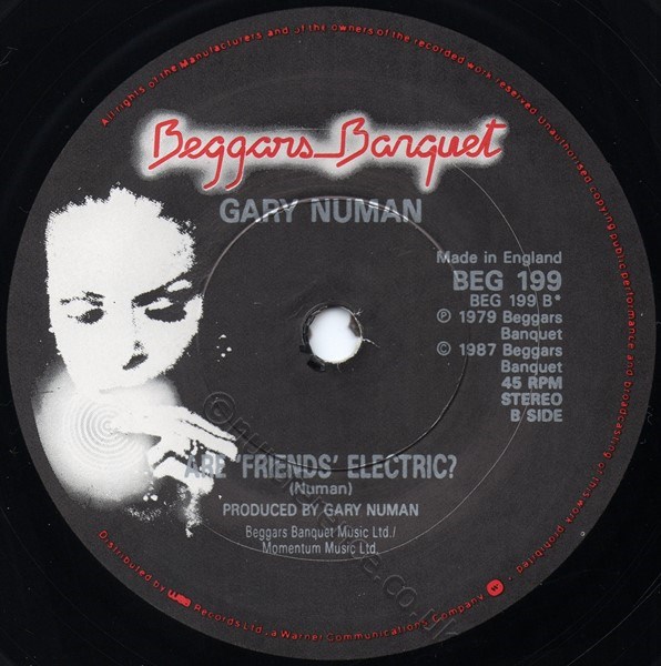 BEG 199 B Side Label