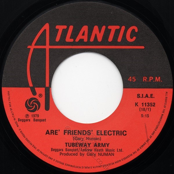 K 11352 A side Label.