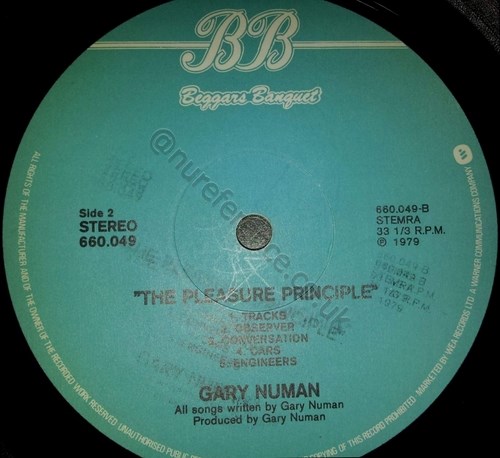 660.049 'B' Side Label Mispress.