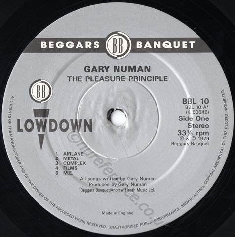 BBL 10 A Side Label.