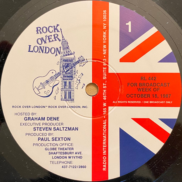 #442 18/10/87 'A' Label