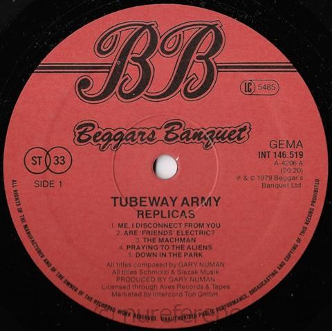INT 146.519 'A' Side Label
