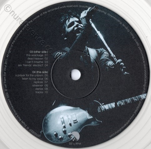 LETV030LP 'D' Label.