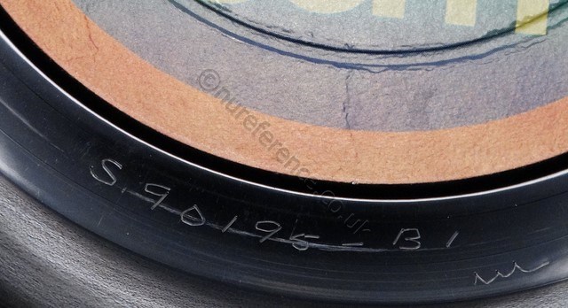 S.90 195 'B' Side Matrix.