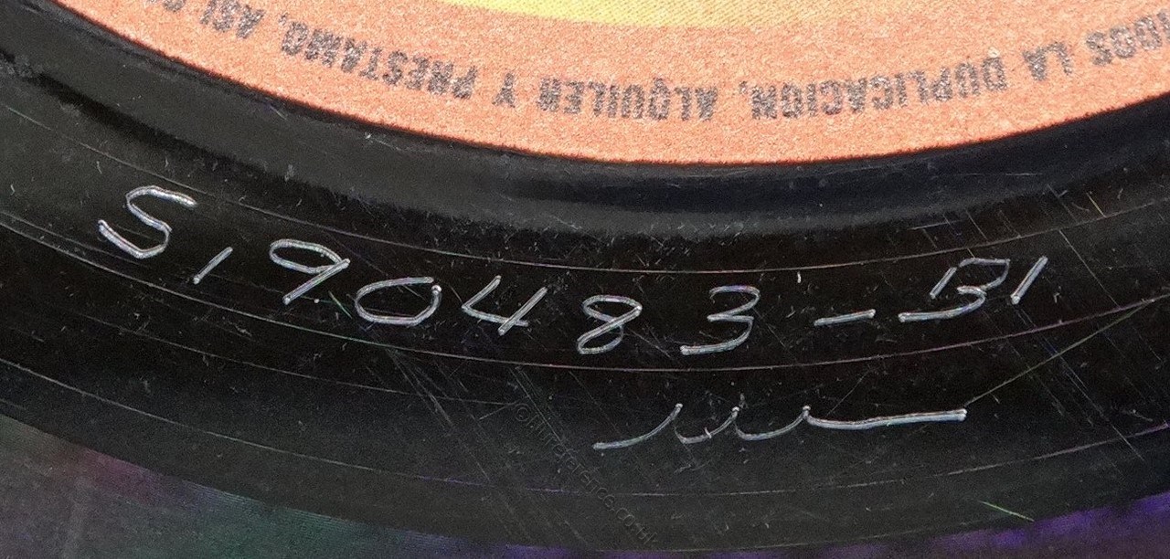 S 90.483 B Side Matrix.