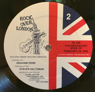 #208 24/2/85 'B' Label