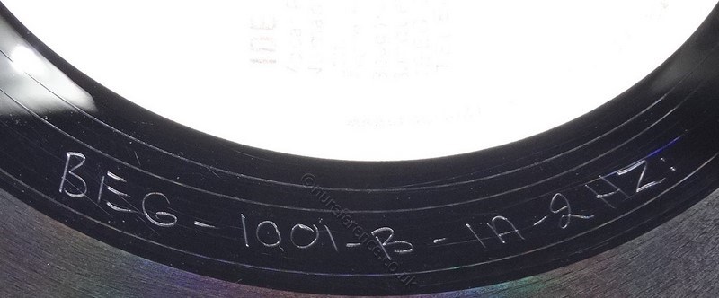 BEG 1001 B White Label Matrix.