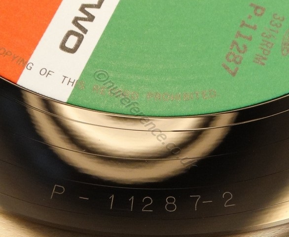 P-11287 'B' Side Matrix.
