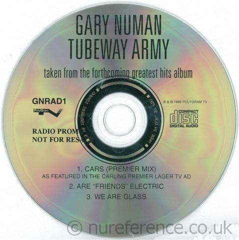 GNRAD 1 Polygram Promo CD Label (Jon The Waiter)