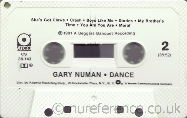 CS 38-143 B Side Label.