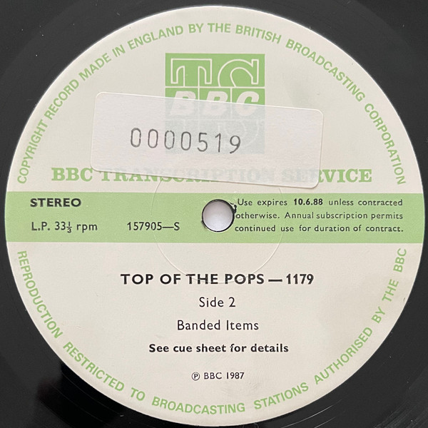 'B' Label
