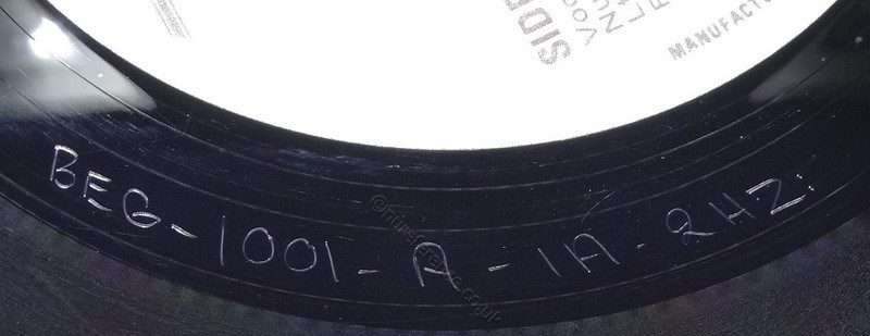 BEG 1001 A White Label Matrix.