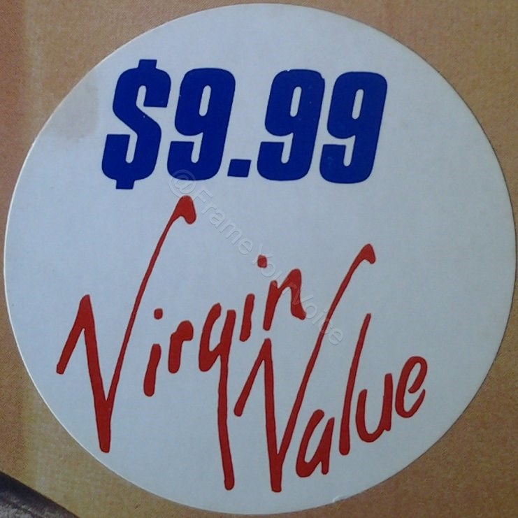 BEGA 7 Promo Sample Sticker.
