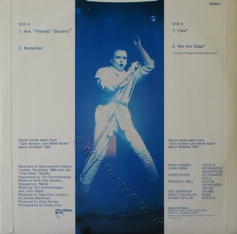 NUM 7 Back Cover