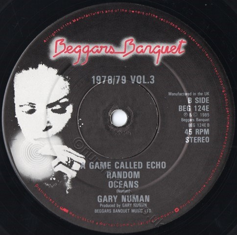 BEG 124E B Side Label (Black Vinyl)