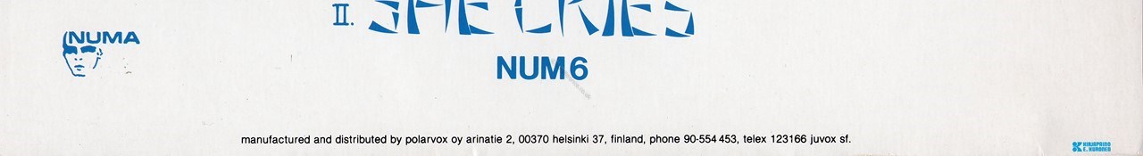 NUM 6 Back Cover Detail.