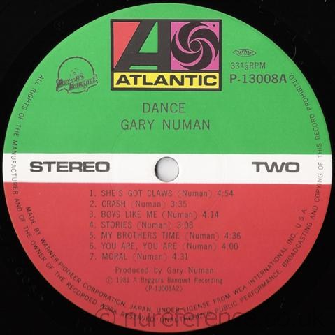 P-13008A B Side Label.