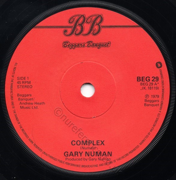 BEG 29 A Varient Label