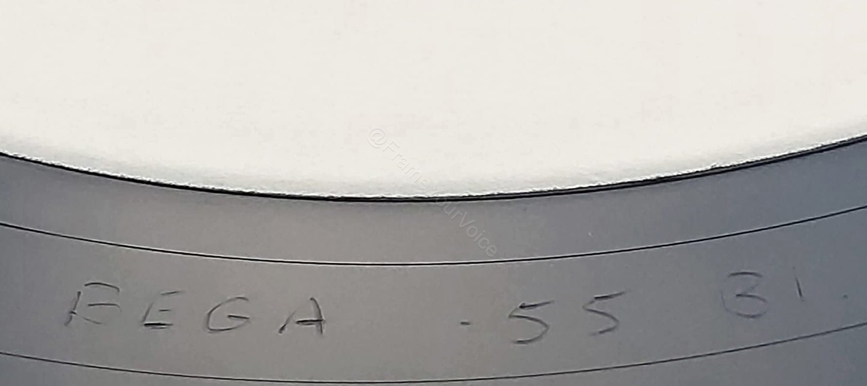 BEGA 55 UK B Side White Label Matrix.
