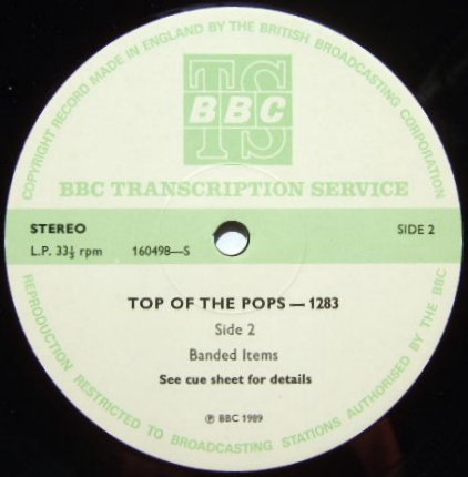'B' Label