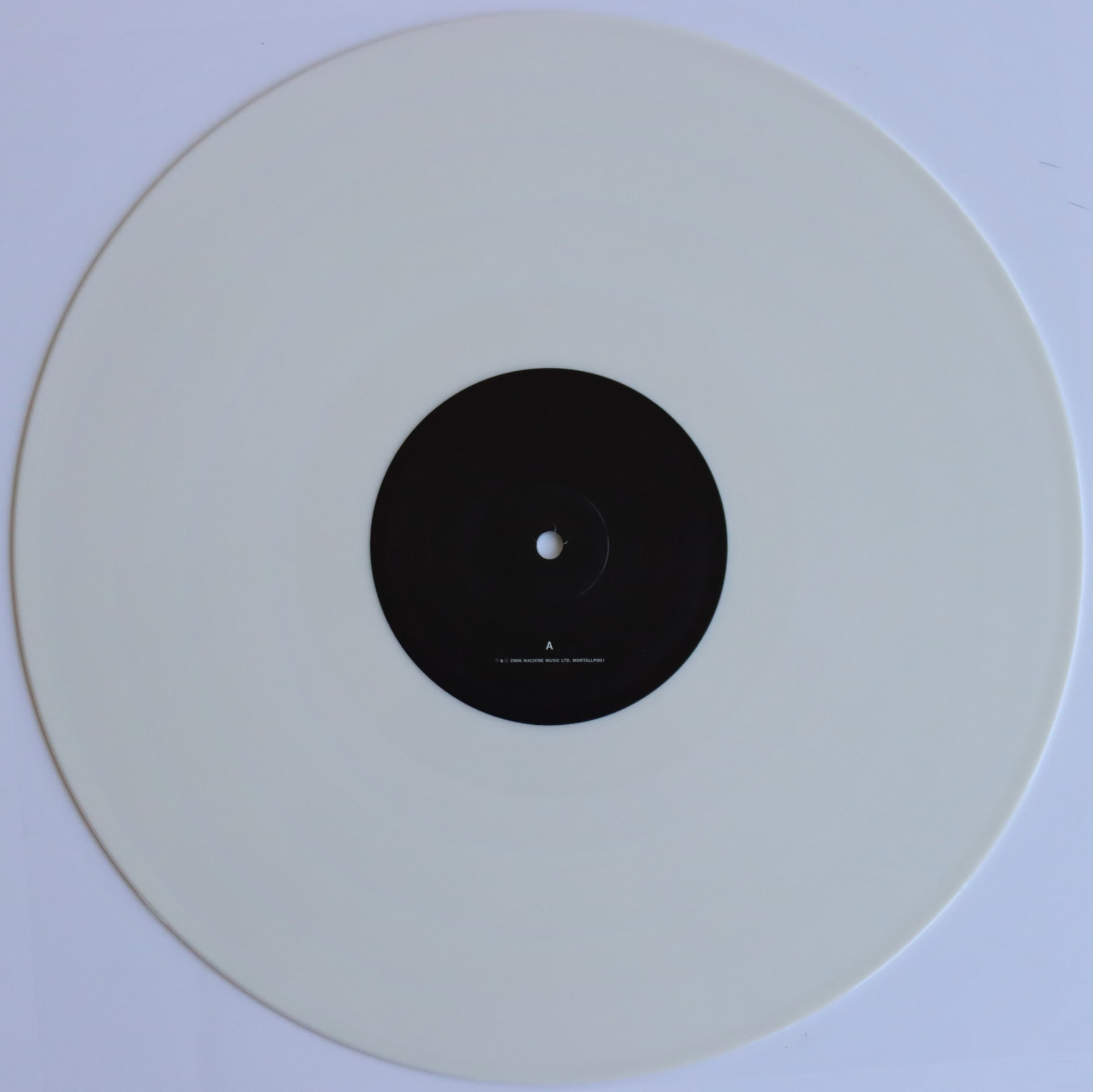 MORTALLP01 White Vinyl 'A' Side.