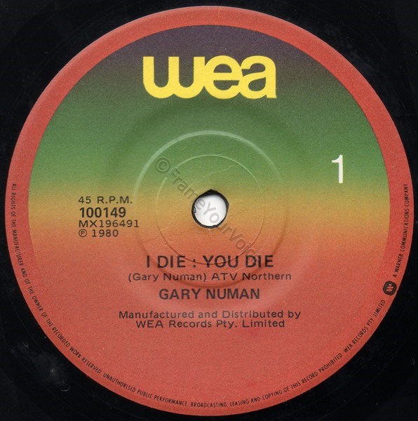 100149 A side Label.