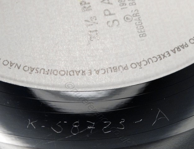 K 58723 A Side Matrix.