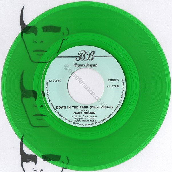 144.778 Clear B Side Vinyl.