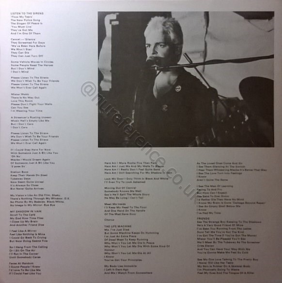 INT 146.510 2.nd Reissue Inner Cover.