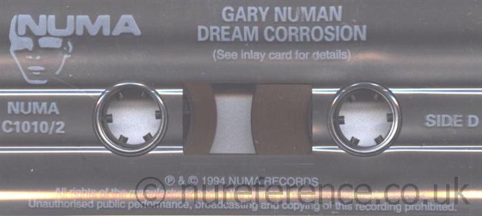 NUMAC 1010 'D' Side Label