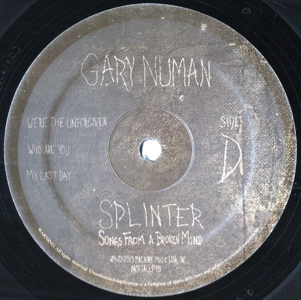 MORTALLP15 D Side Label.