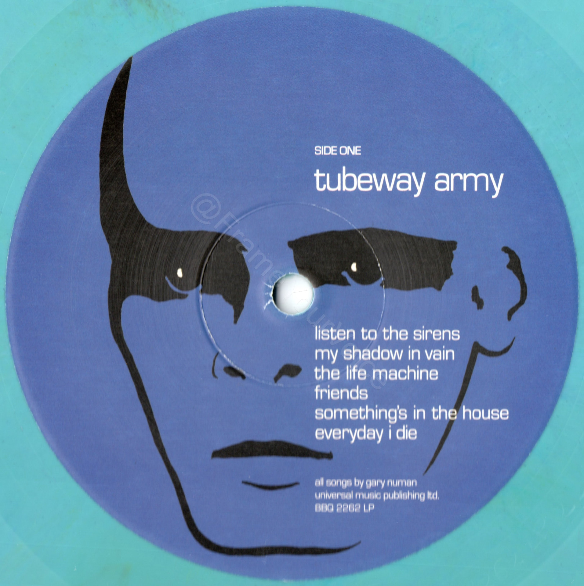 A Side Label.