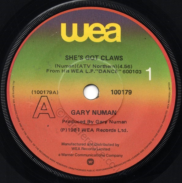 100179 A Side Label.