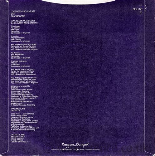 BEG 68 Mispressed Back Cover
