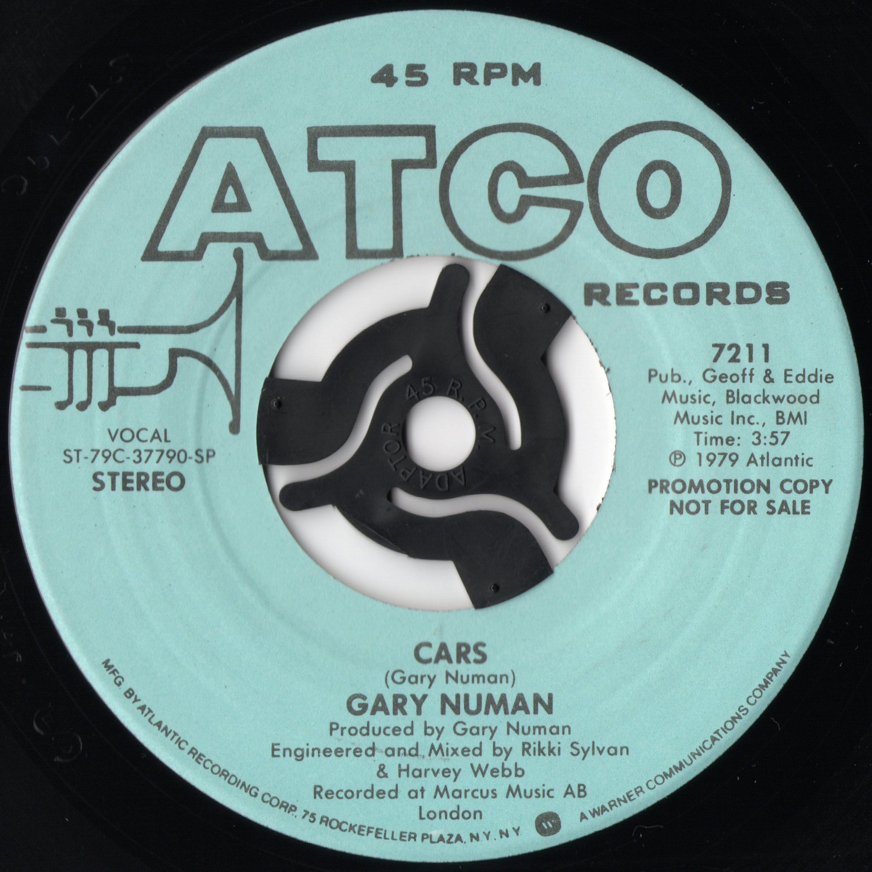 7211 SP Promo A side Label Stereo.