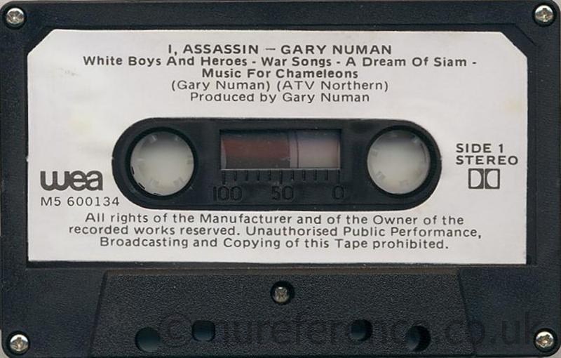 M5 600134 OZ A Side Label.