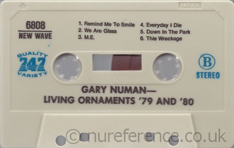 6808 'B' Side Label.
