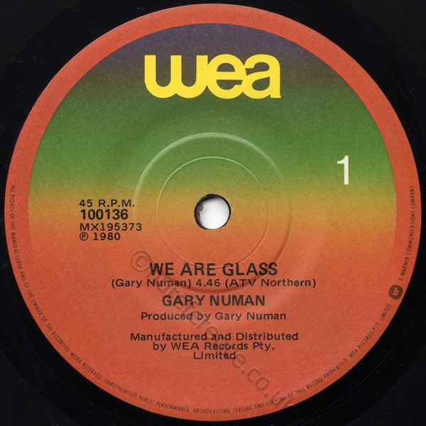 100136 A side Label.