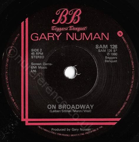 SAM 126 B Side Label