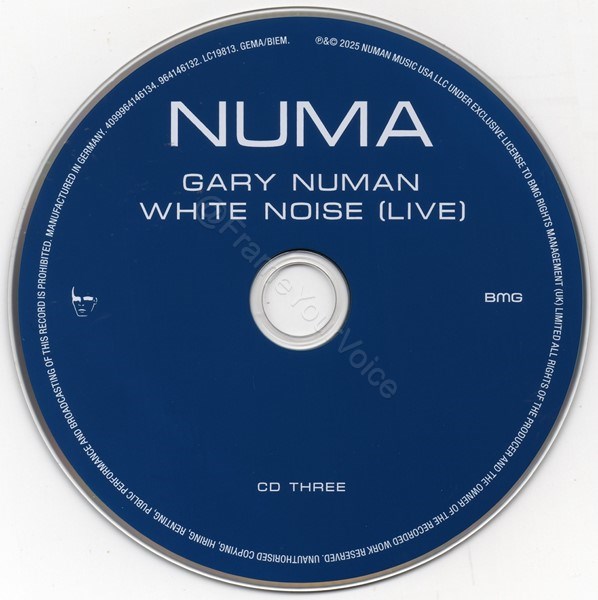 BMG 964145132 CD 3 Label.