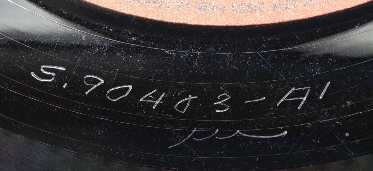 S 90.483 A Side Matrix.