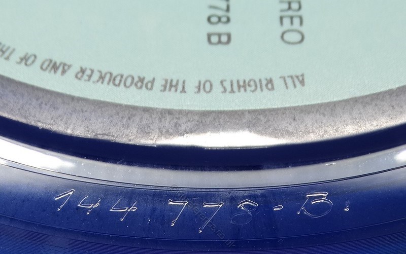 144.778 Clear Blue B Side Matrix.