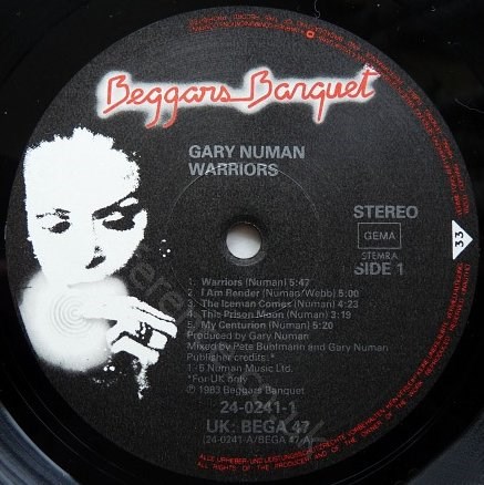 240 241-1 A Side Label.
