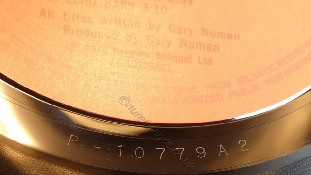 P-10779A 'B' Side Matrix.