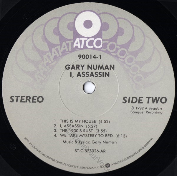 90014-1 AR B Side Label.