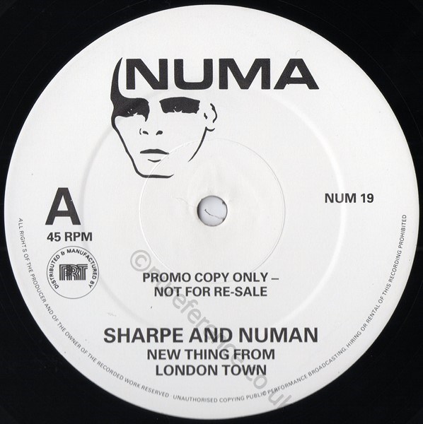 NUM 19 Promo A Side Label