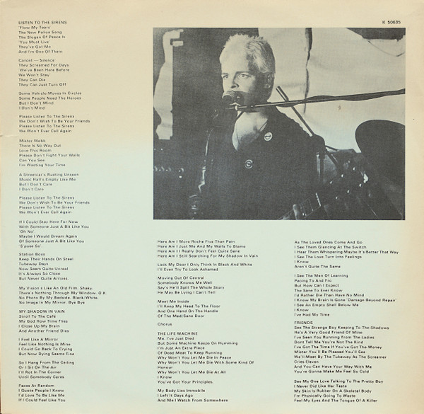 K 50635 Inner Lyrics.