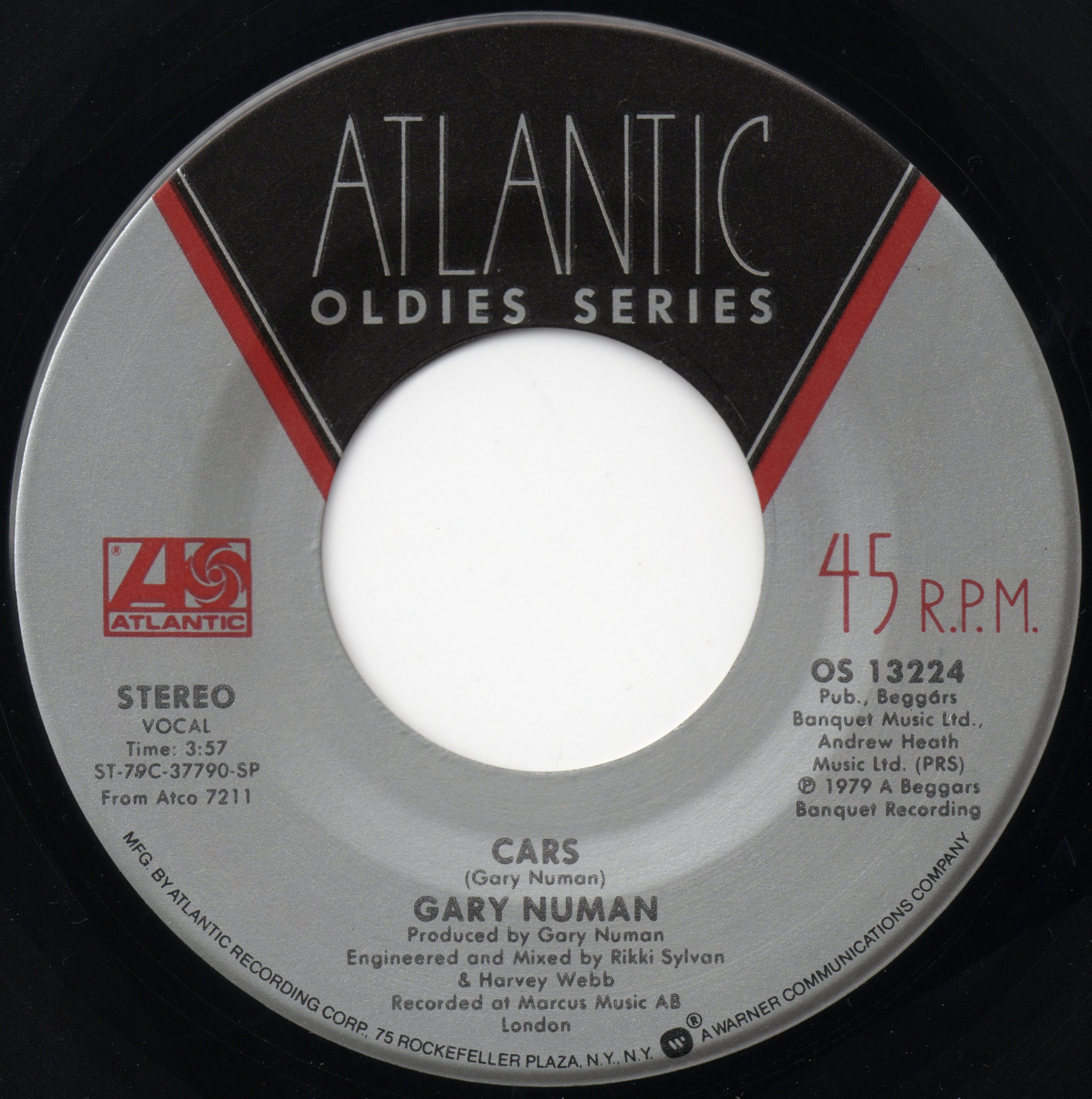 OS 13224 A side Reissue Label.